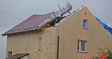 Nawałnica w powiecie gorlickim. W Łużnej wichura zerwała dach