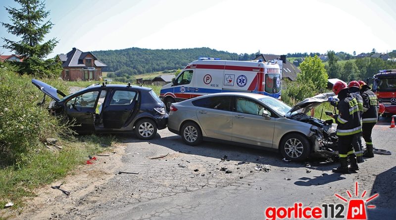 Wymuszenie pierwszeństwa w miejscowości Bystra (Pasternik)