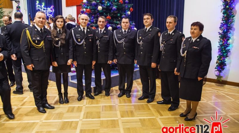 Gorliccy strażacy połamali się opłatkiem w Tarnowie