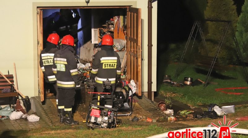 Moszczenica: wybuch gazu w domu jednorodzinnym