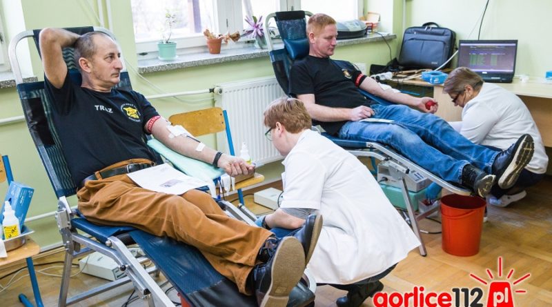 Zbiórka krwi zorganizowana przez kluby HDK OSP Kwiatnowice oraz OSP Kobylanka.