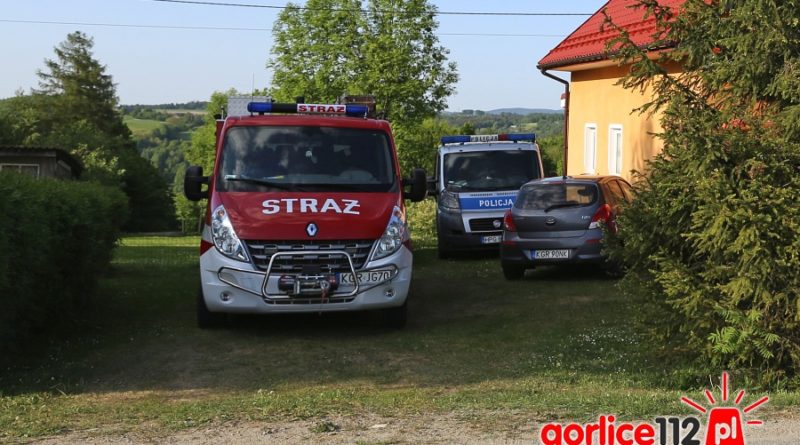 Staszkówka: strażacy oraz policjanci prowadzili poszukowania 58 letniego mężczyzny