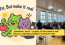 „Fit. But make it real” – uczennice z Jasła zachęcają do zdrowego stylu życia