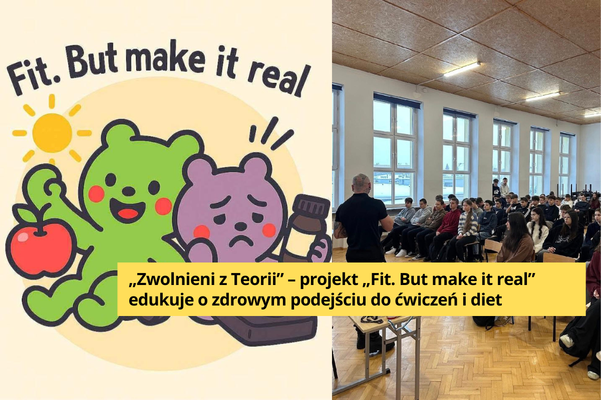 „Fit. But make it real” – uczennice z Jasła zachęcają do zdrowego stylu życia