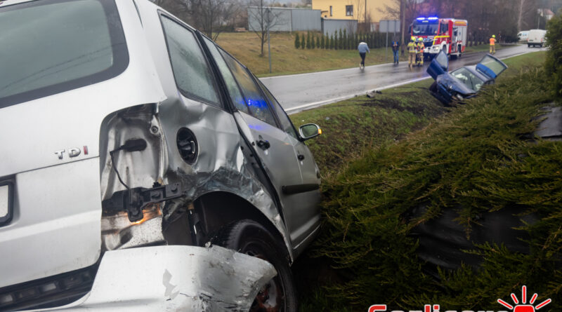 Gmina Łużna: zdarzenie na drodze powiatowej