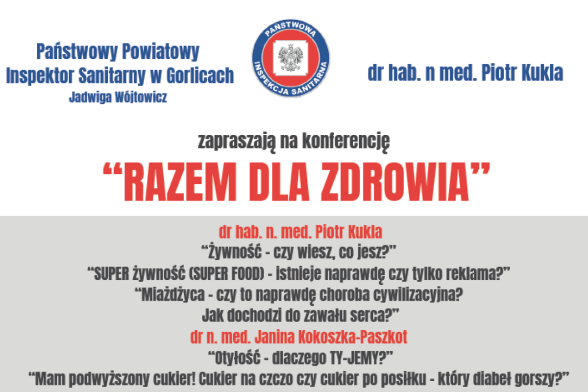 Razem dla zdrowia: wyjątkowa konferencja medyczna w Gorlicach Razem dla zdrowia: wyjątkowa konferencja medyczna w Gorlicach
