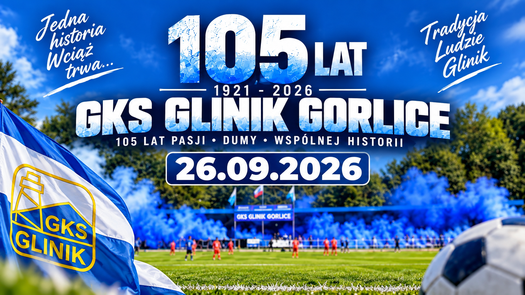 105 lat historii i piłkarskich emocji. Glinik Gorlice świętuje 105 lat historii i piłkarskich emocji. Glinik Gorlice świętuje