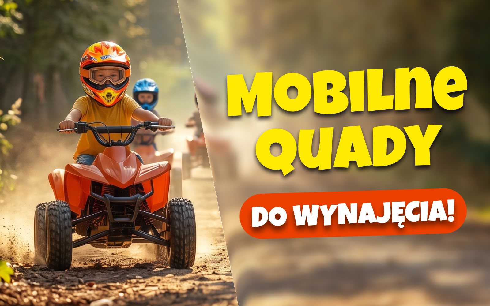 Mobilne Quady przyjadą na Twoją imprezę. Wyjątkowa atrakcja dla najmłodszych