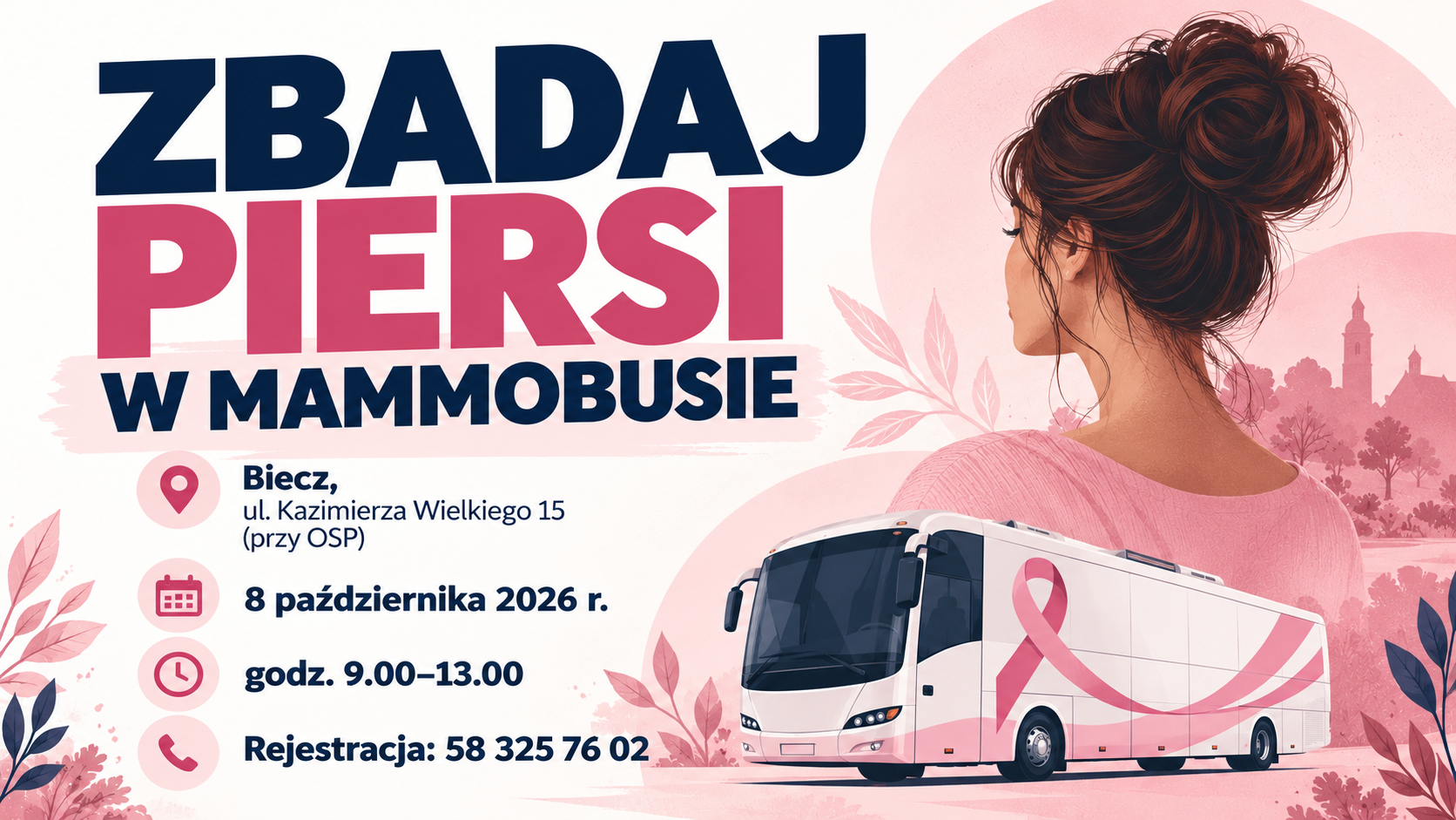 Trwają zapisy na darmową mammografię w Bieczu