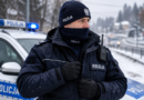 Co policjant nosi pod kurtką podczas zimowego patrolu?